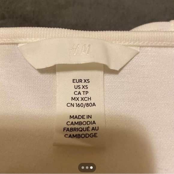 H&M CORSET TUBE TOP - Picture 3 of 3